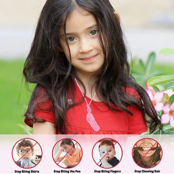 Chew Necklaces for Sensory Kids 5 pcs - Picture 6 of 7